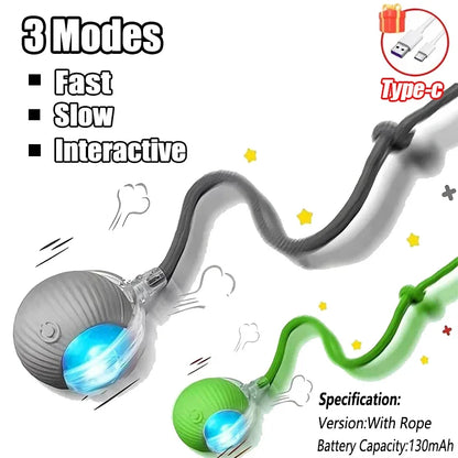 🐾 Smart Interactive Toy Ball for Cats & Dogs