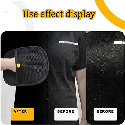 🐾 Pet Hair Removal Gloves – Reusable Double-Sided Beauty Grooming Mitts ✨ | Carpet & Furniture Fur Cleaner Tool for Dogs & Cats 🐶🐱