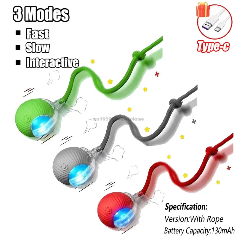 🐾 Smart Interactive Toy Ball for Cats & Dogs