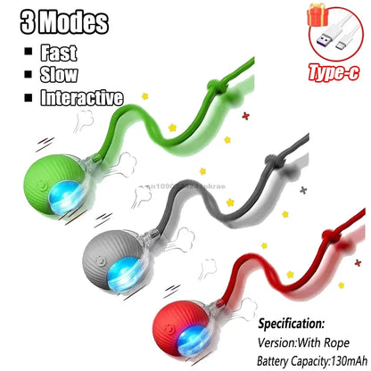 🐾 Smart Interactive Toy Ball for Cats & Dogs